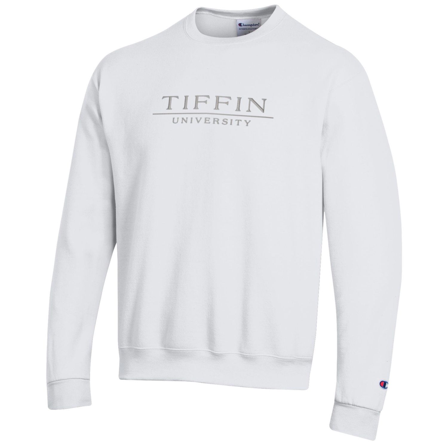 Champion Power Blend Fleece Crew - White, Size: S, Colour: White