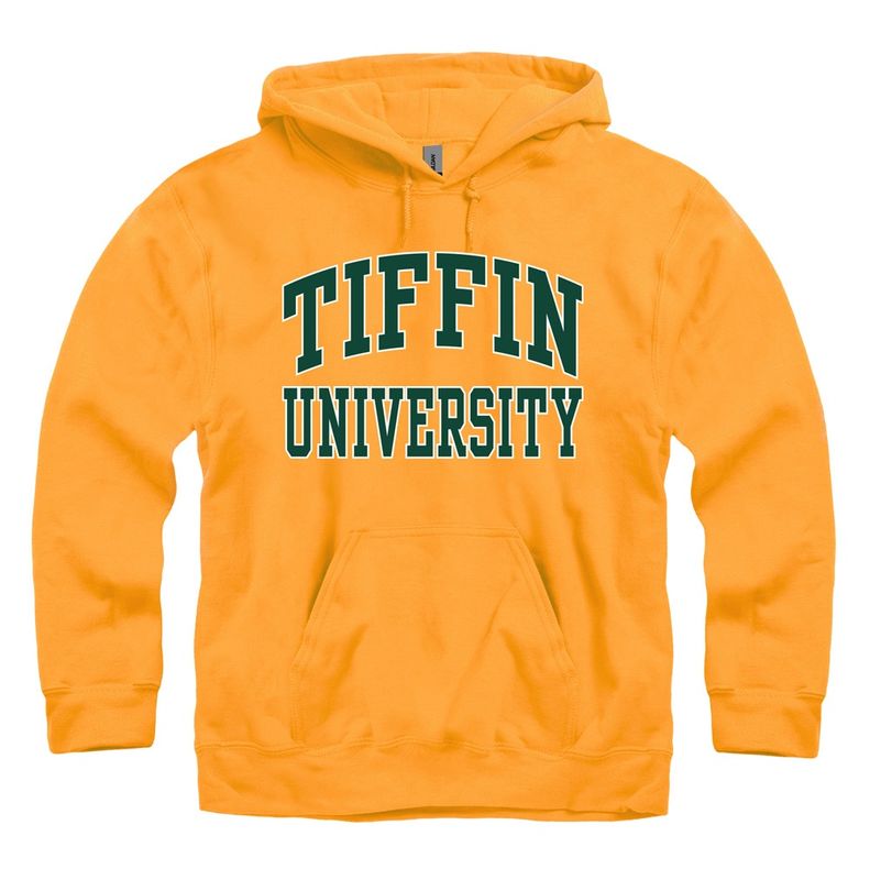 Collegiate Letter Hoodie- Gold