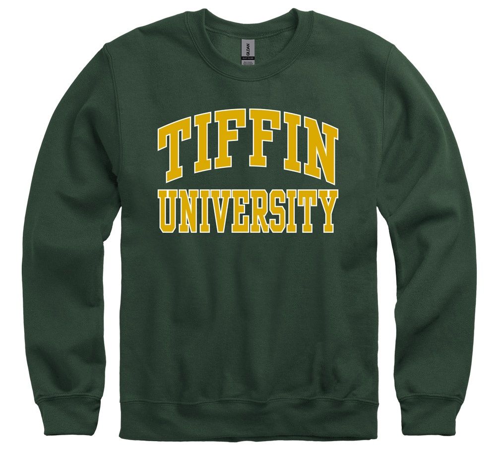 Collegiate Letter Crewneck-Green, Size: S, Colour: Green