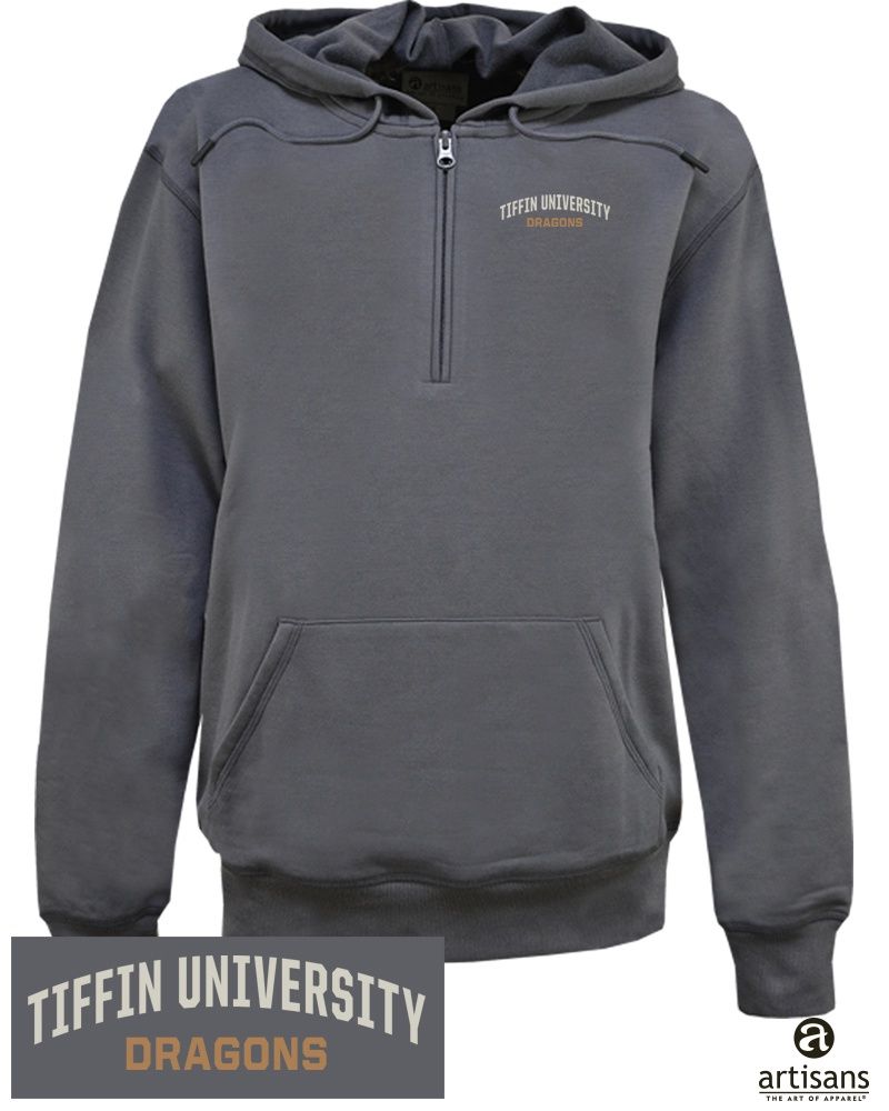 Trek 1/4 Zip, Size: M, Colour: Gray