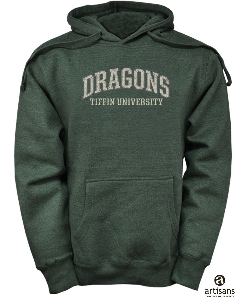 Artisans Justus Heavy Weight Hoodie, Size: S, Colour: Green