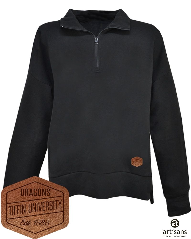 Cora 1/4 Zip, Size: S, Colour: Black