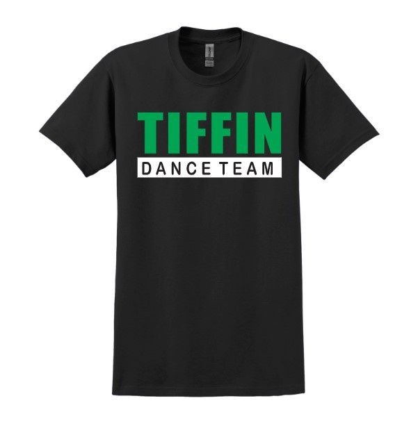 All-In Dance Team Tee, Colour: Black, Size: S