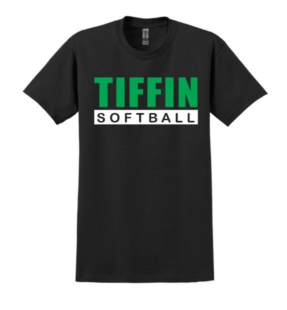 All-In Softball Tee, Colour: Black, Size: S