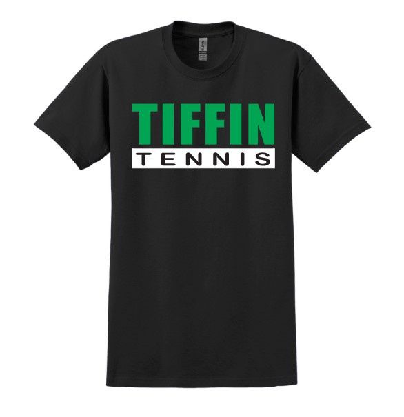 All-In Tennis Tee, Colour: Black, Size: S