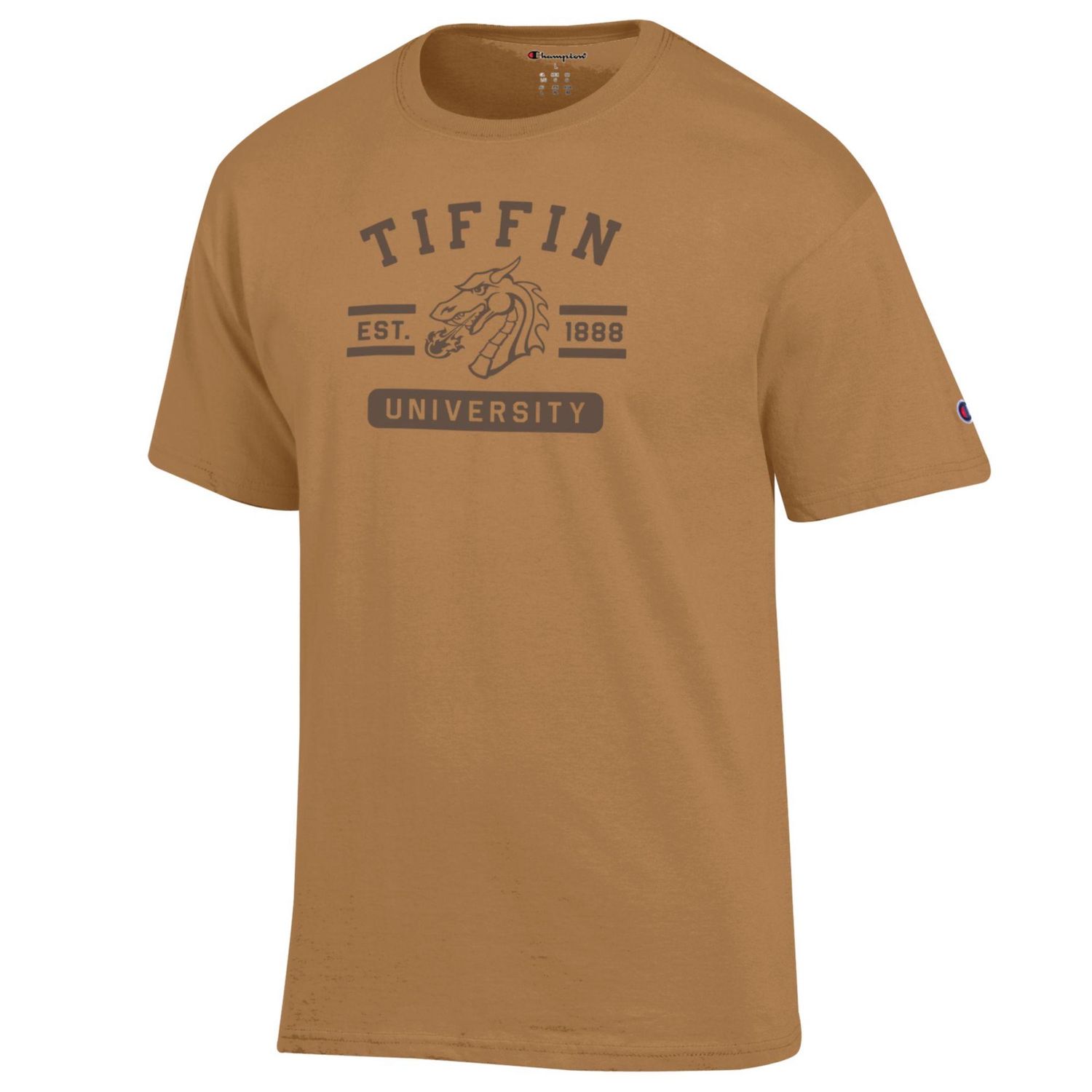 Briefly Brown TU tee, Colour: Brown, Size: S