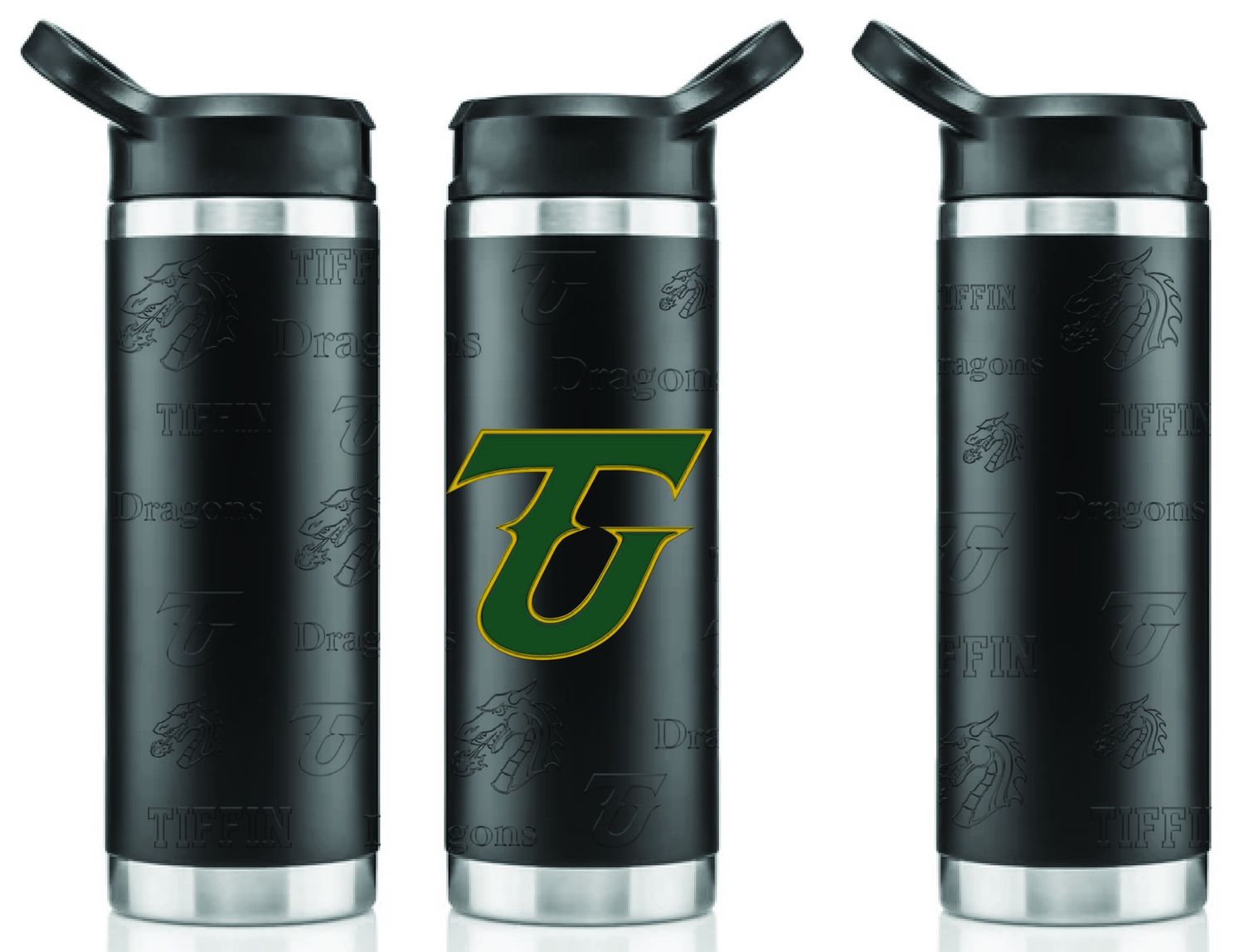 Trailblazer Stainless vacuum Insulated water bottle, Colour: Black