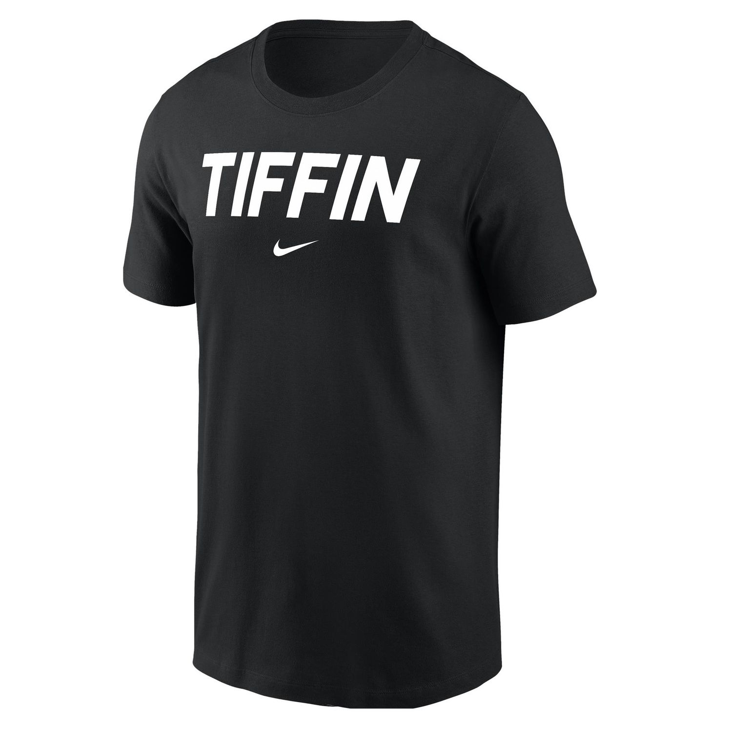 TIFFIN Core Cotton Tee, Colour: Black, Size: S