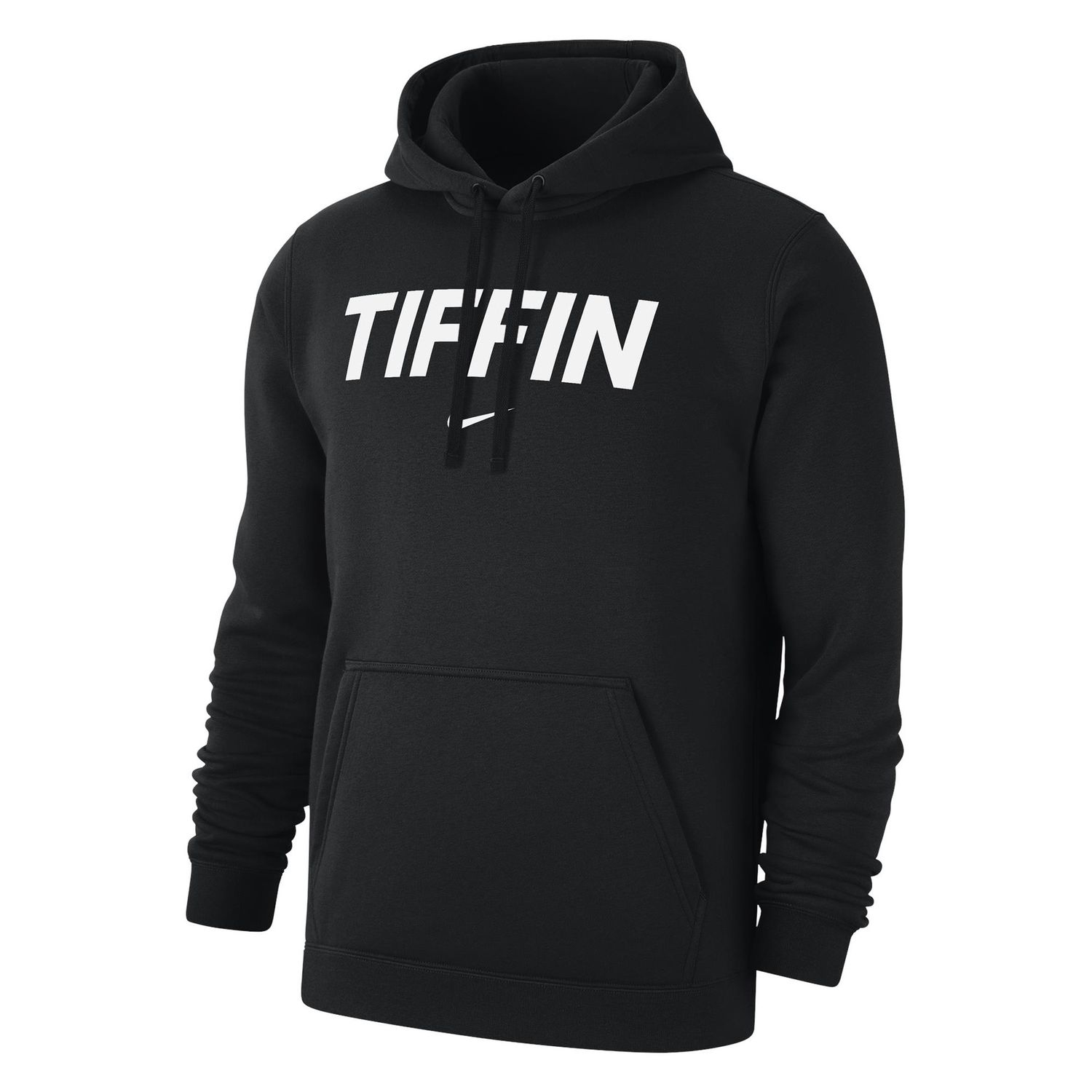 TIFFIN Club Fleece Hoody, Colour: Black, Size: S