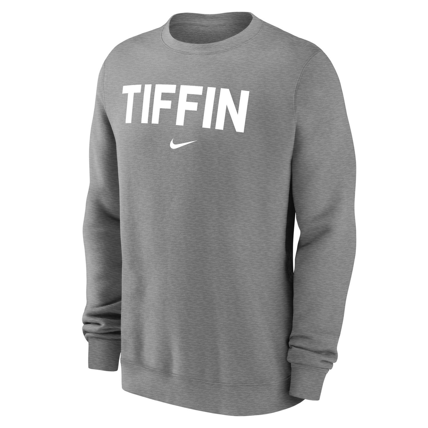 TIFFIN Club Fleece Crew, Colour: Gray, Size: S