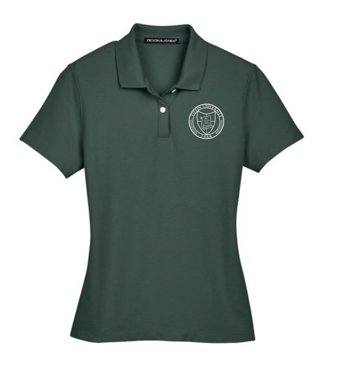 Polo- The Scholar- 100% cotton- Ladies, Colour: Green, Size: S