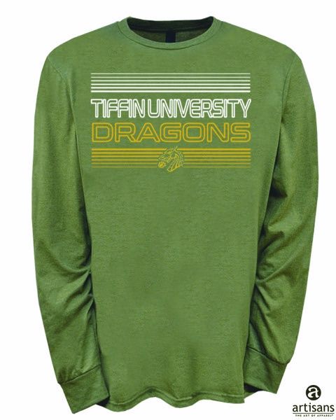 Retro Ranks Long Sleeve Tee, Size: S