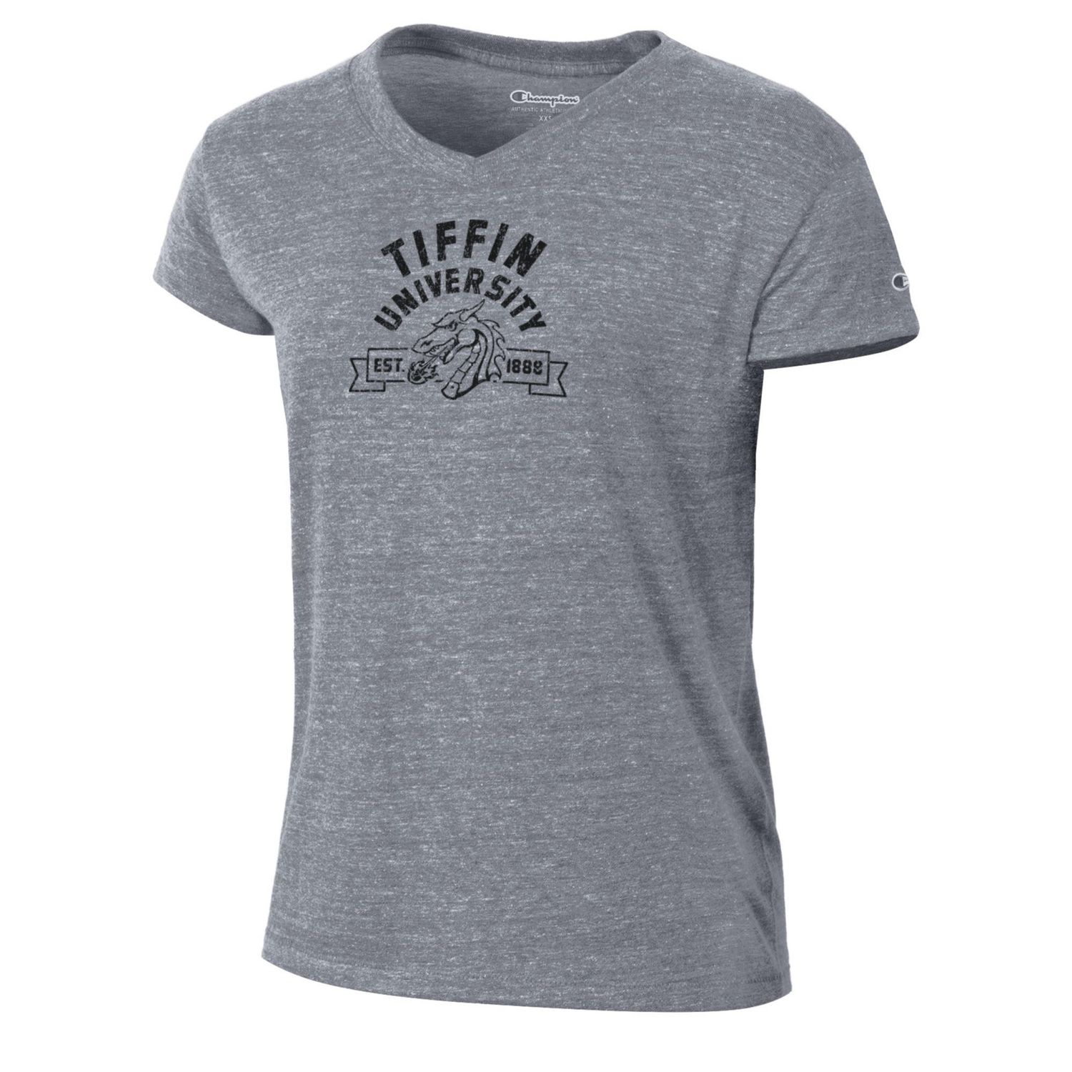 Triumph SS V-Neck Tee, Colour: Gray, Size: S