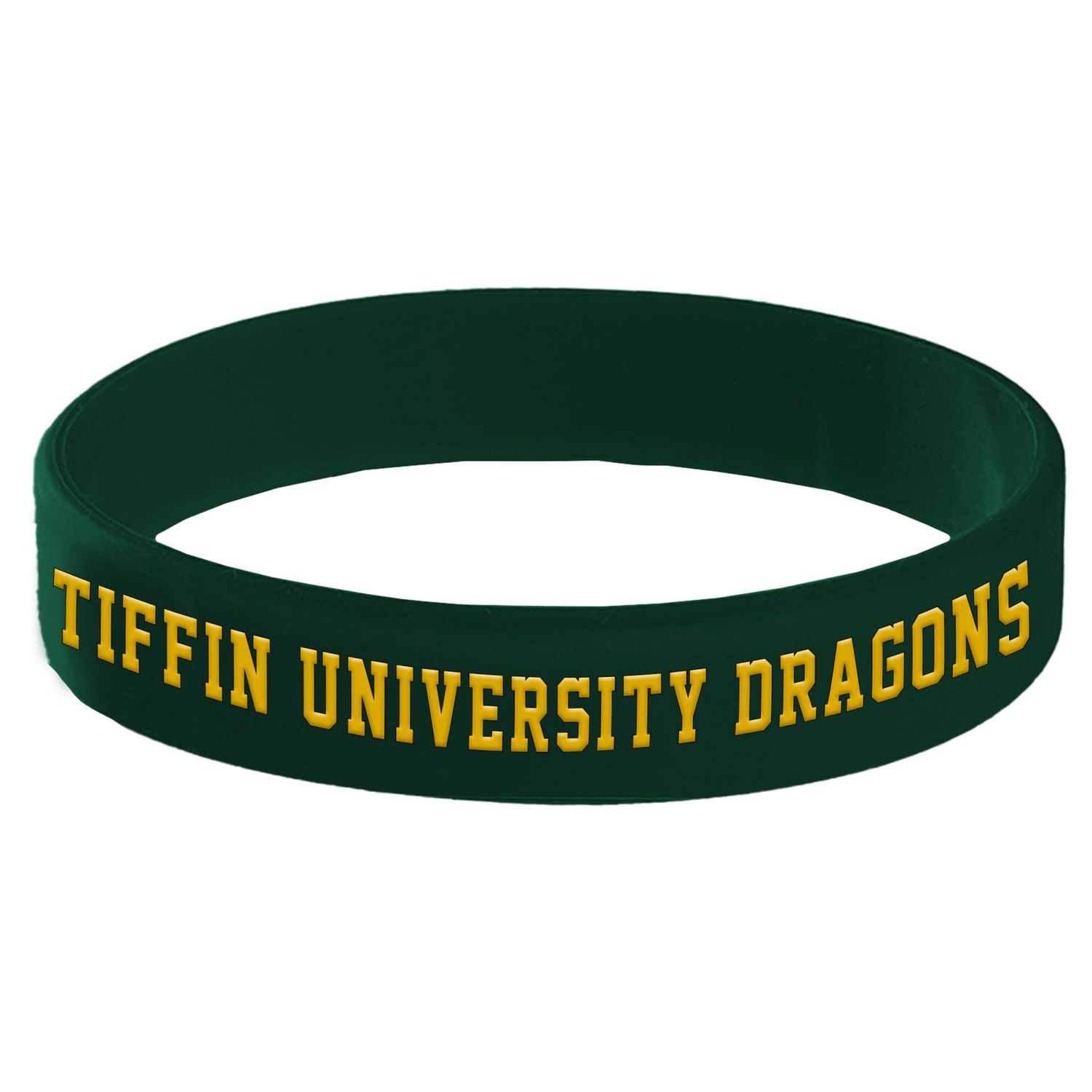 Tiffin University Dragons Silicone wristband