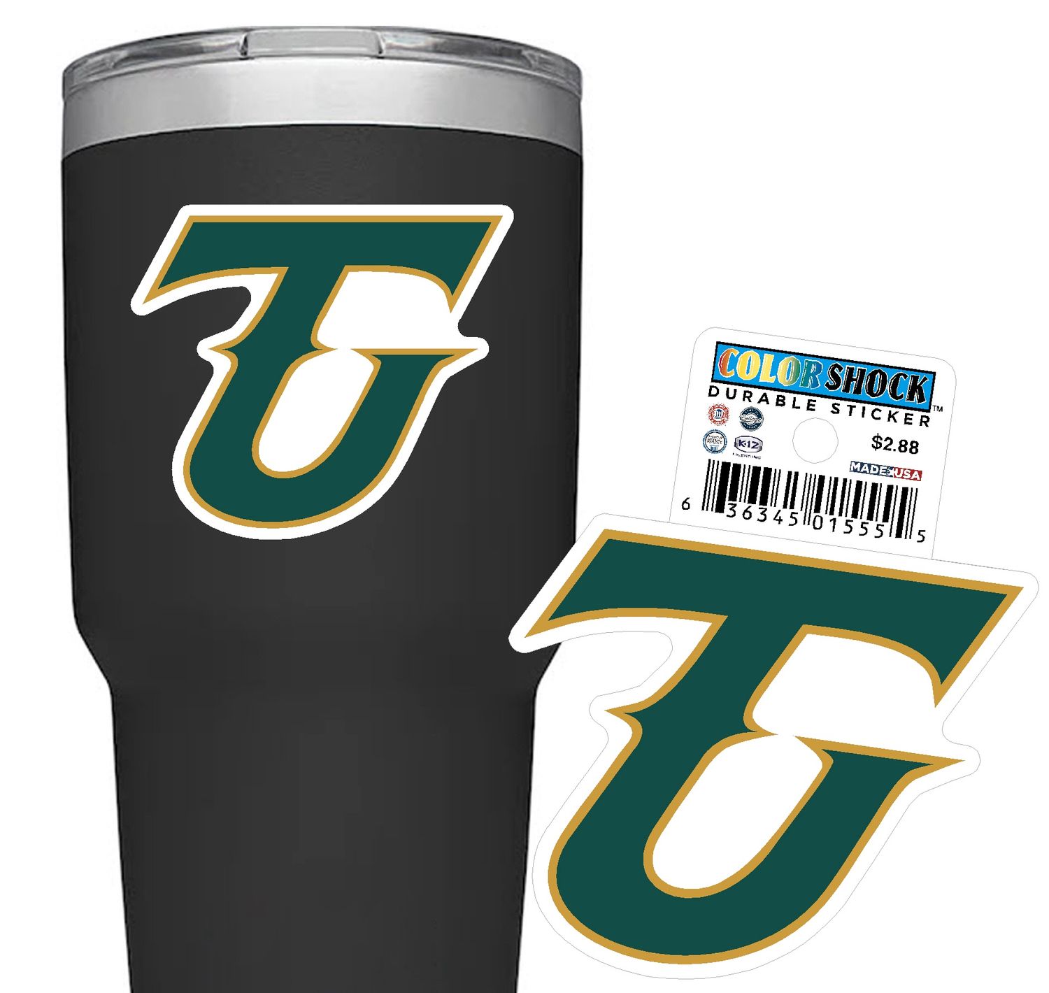 Athletic Logo Sticker