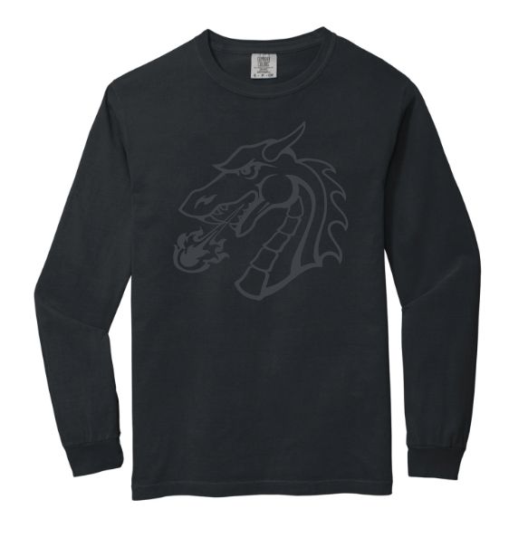 Dark Mode Dragon LS, Colour: Black, Size: S