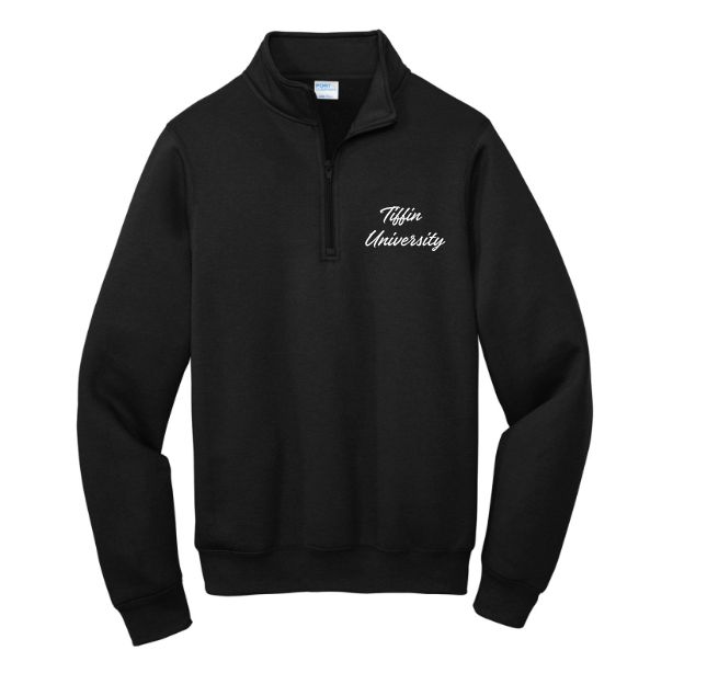 The Scuba Half Zip Pullover, Colour: Black, Size: S