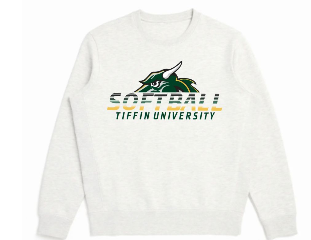 Softball Custom Crew 2025, Colour: Gray, Size: S