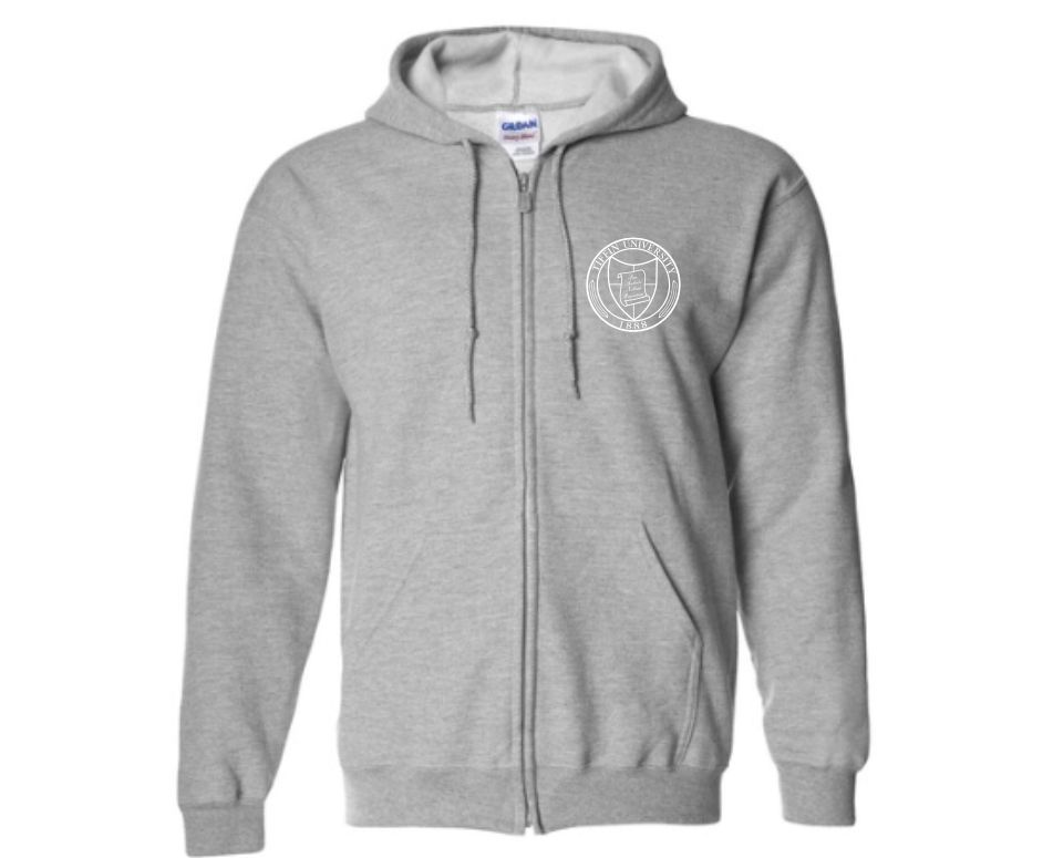University Seal Full Zip, Colour: Gray, Size: S