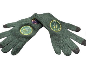 Knit Texting Glove - Green