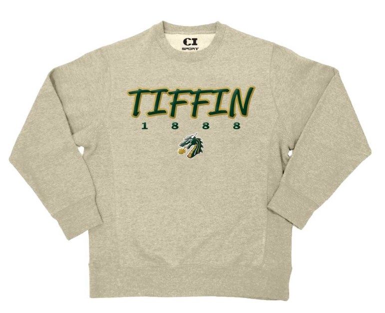 Indigo Crewneck, Colour: Oatmeal, Size: S