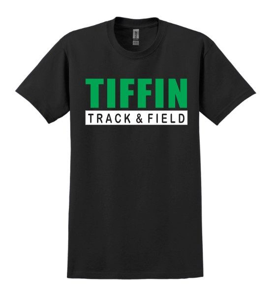 All-In Track &amp; Field Tee, Colour: Black, XS: S