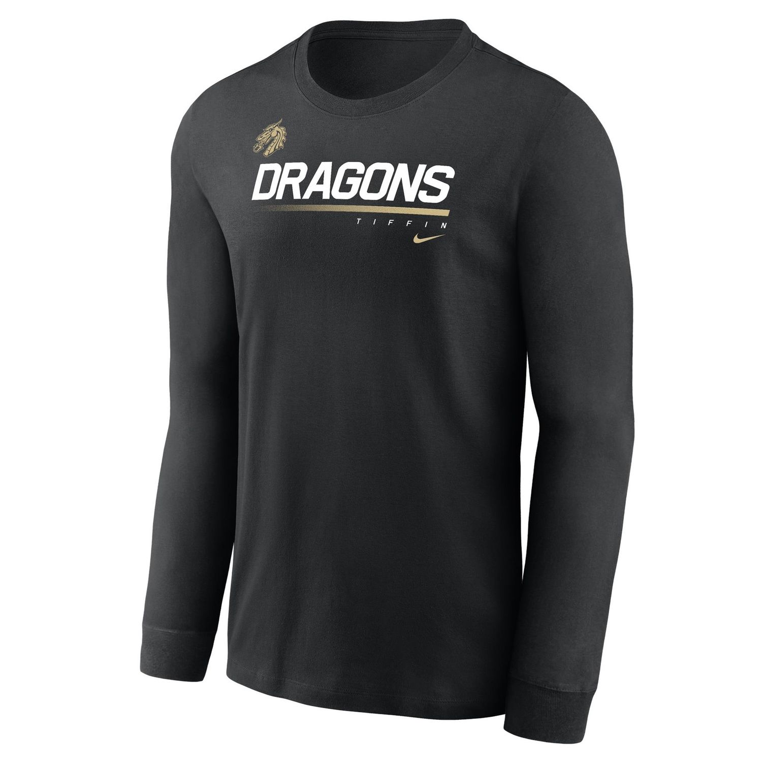 Dragon Legend LS, Colour: Black, Size: S