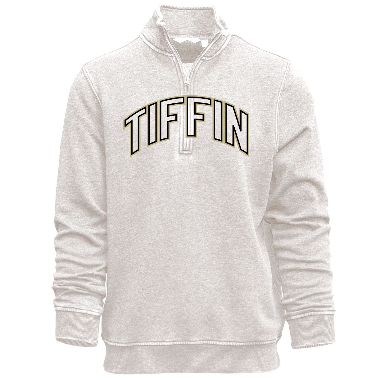 Vintage TIFFIN quartzer Zip, Colour: Oat Heather, Size: S