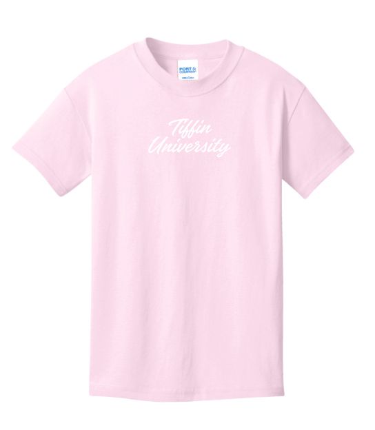 Little Dragons Pink Cursive Tee, Colour: Pink, Size: YXS