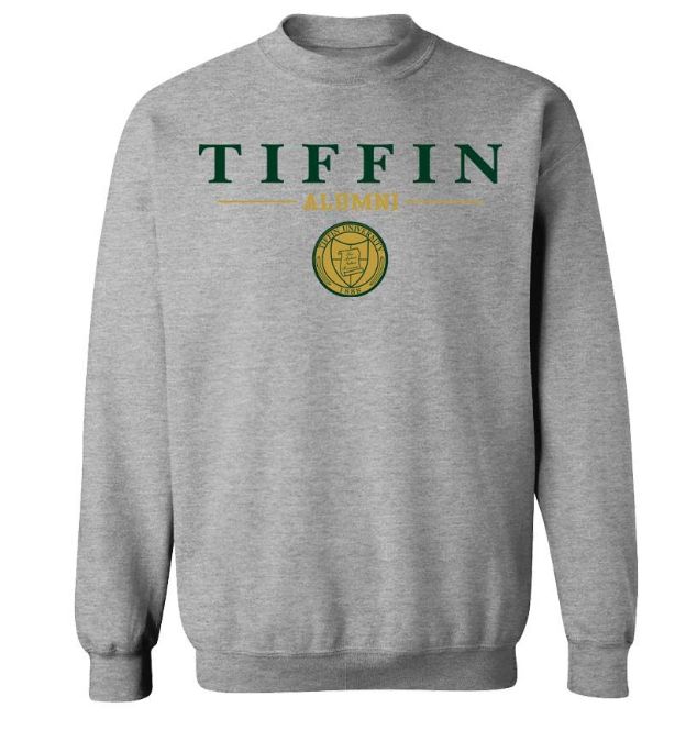 Alumni- Tiffin Seal, Colour: Gray, Size: S