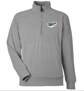 Tiffin University Micro Houndstooth Quarter-Zip