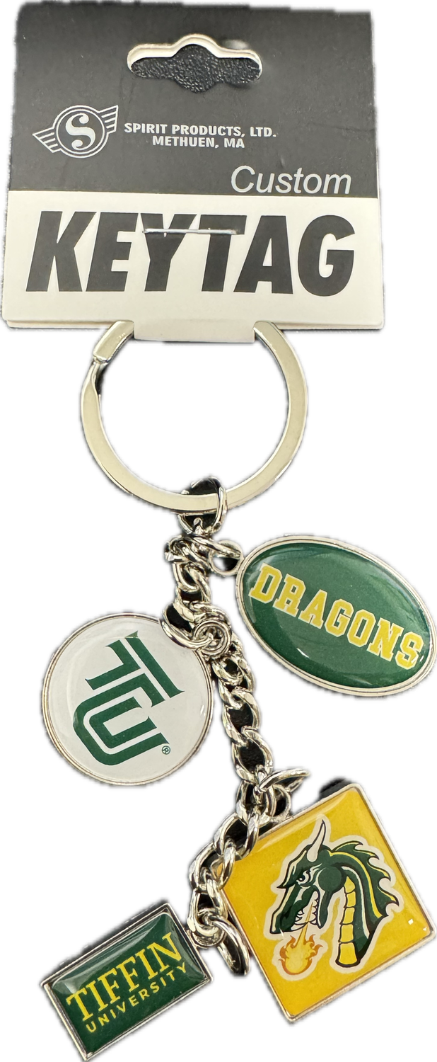 Multi-Charm Key Tag