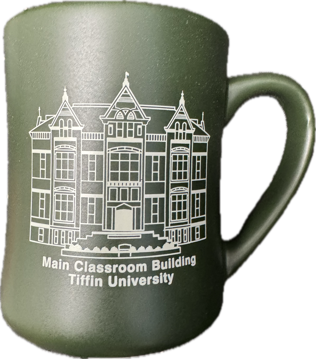Main Classroom Building Matte Mug – 16oz