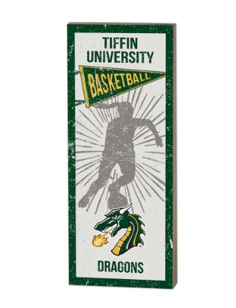 Vintage Player Women’s Basketball Wood Plaque – 7" x 18"