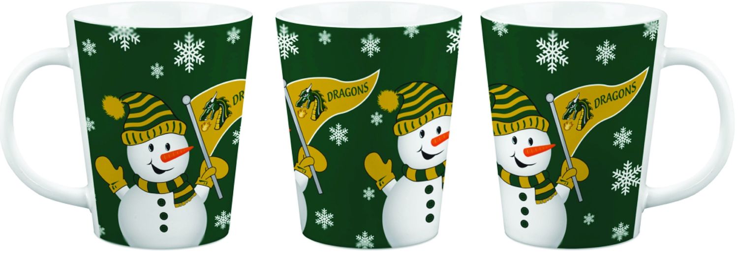 Snowman 12oz Ceramic Latte Mug