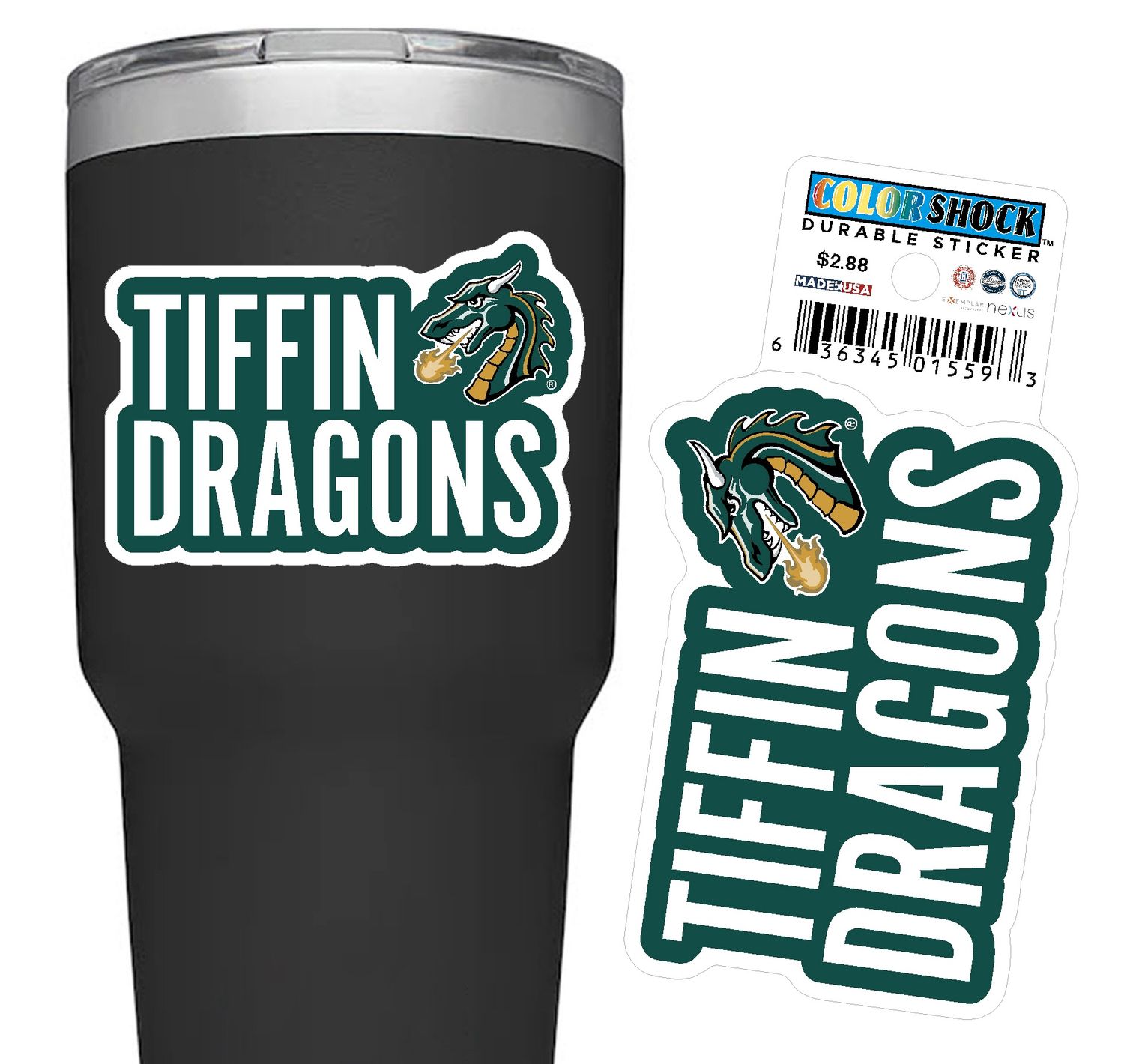 Sticker Tiffin Dragons Spirit