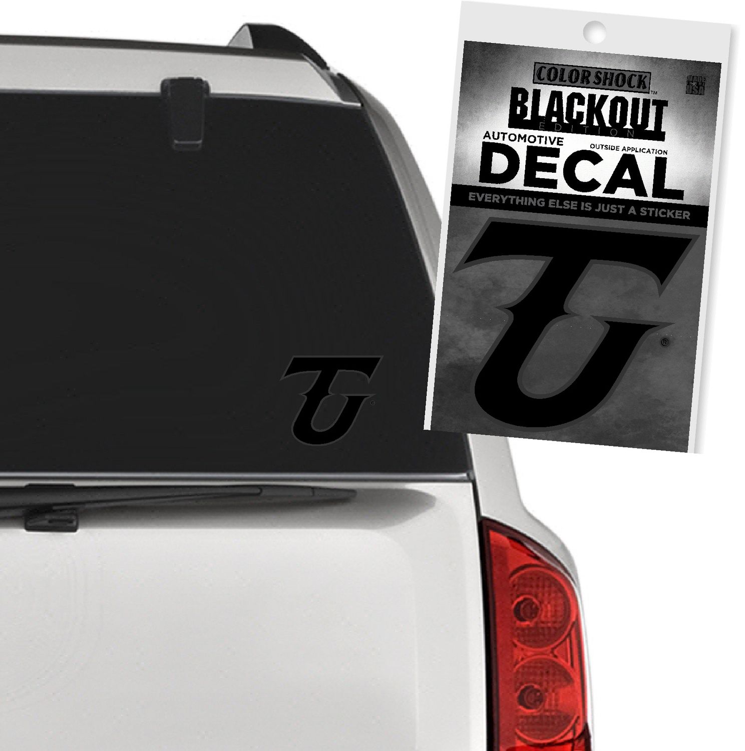Decal Blackout TU Athletic Logo