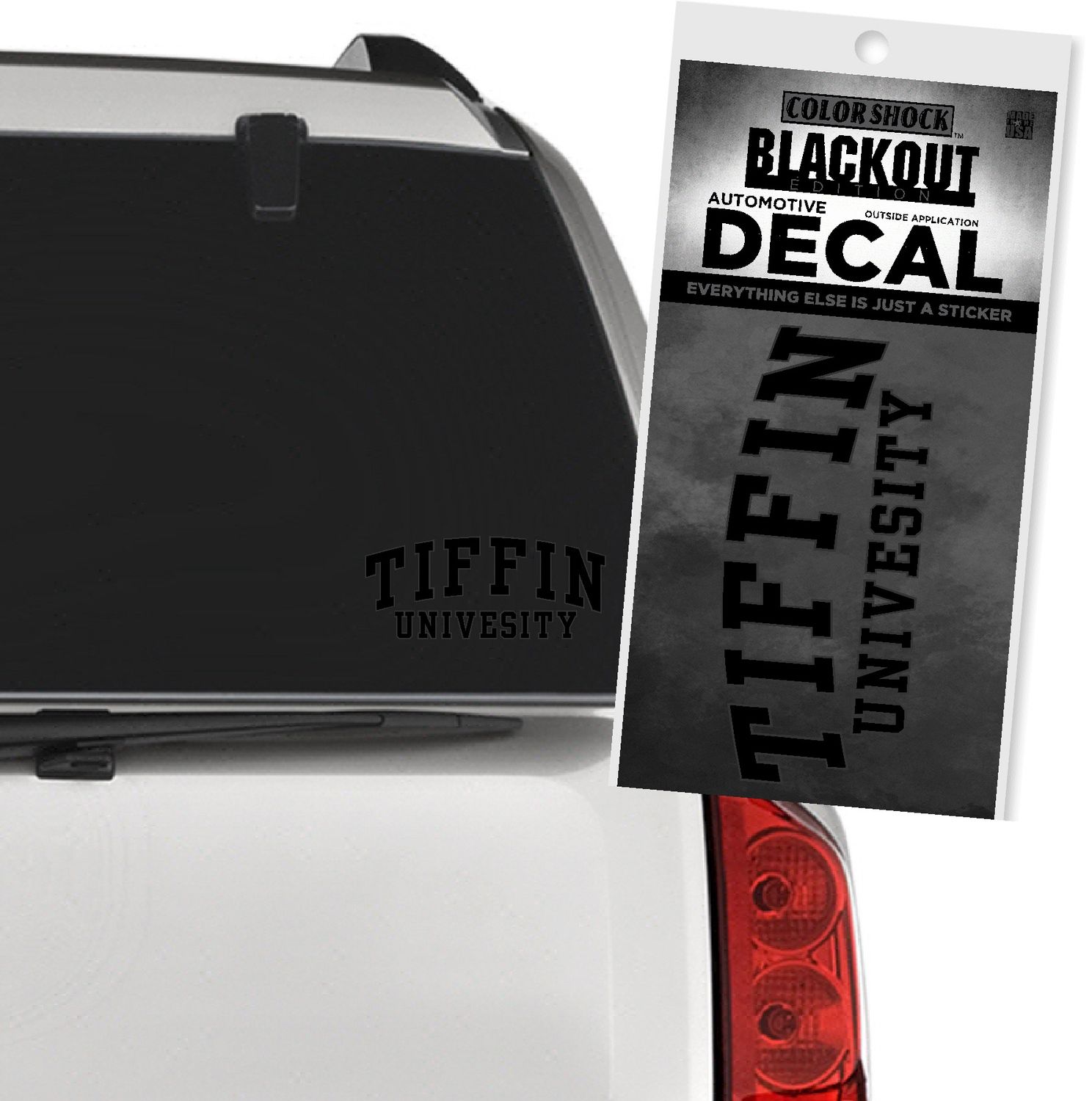 Decal TU Blackout Arched Automotive