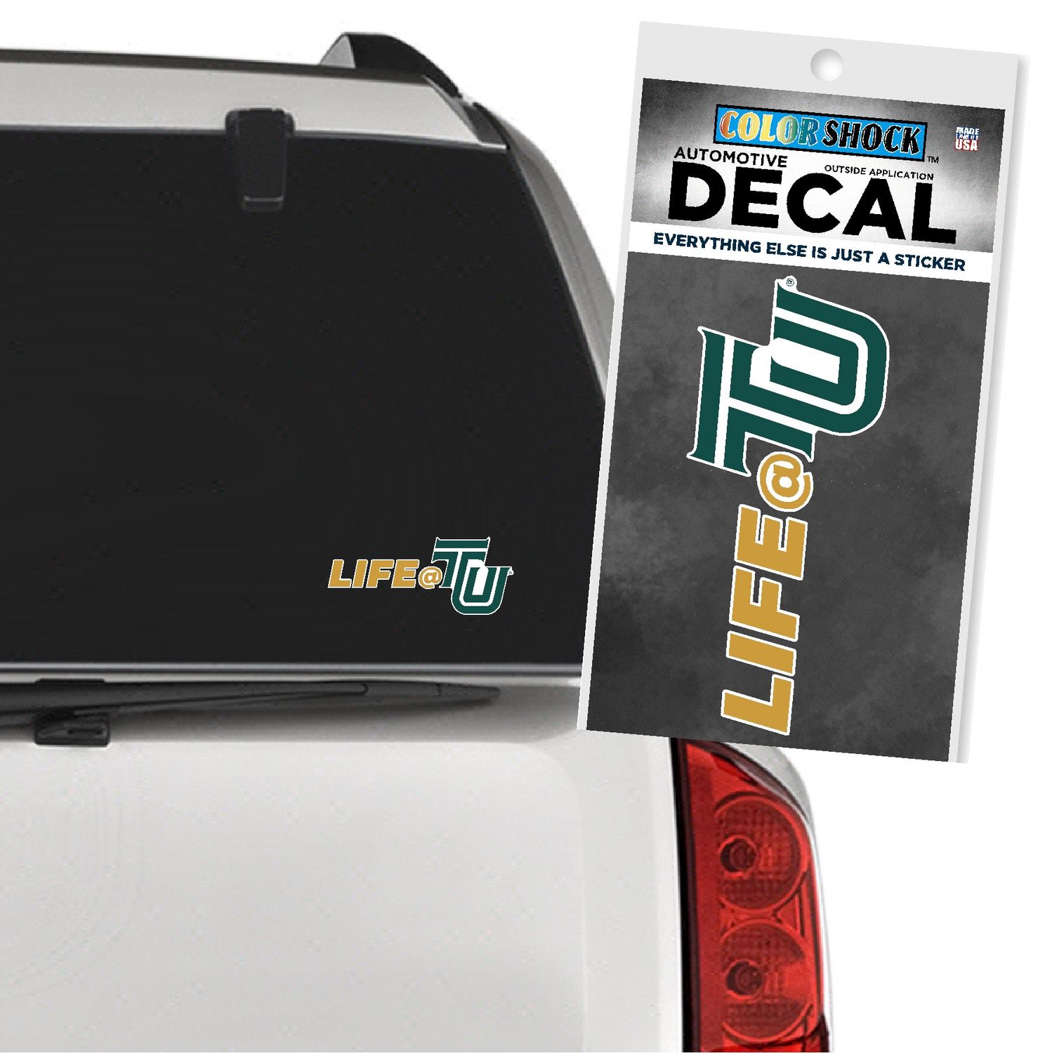Life @ TU Car Decal