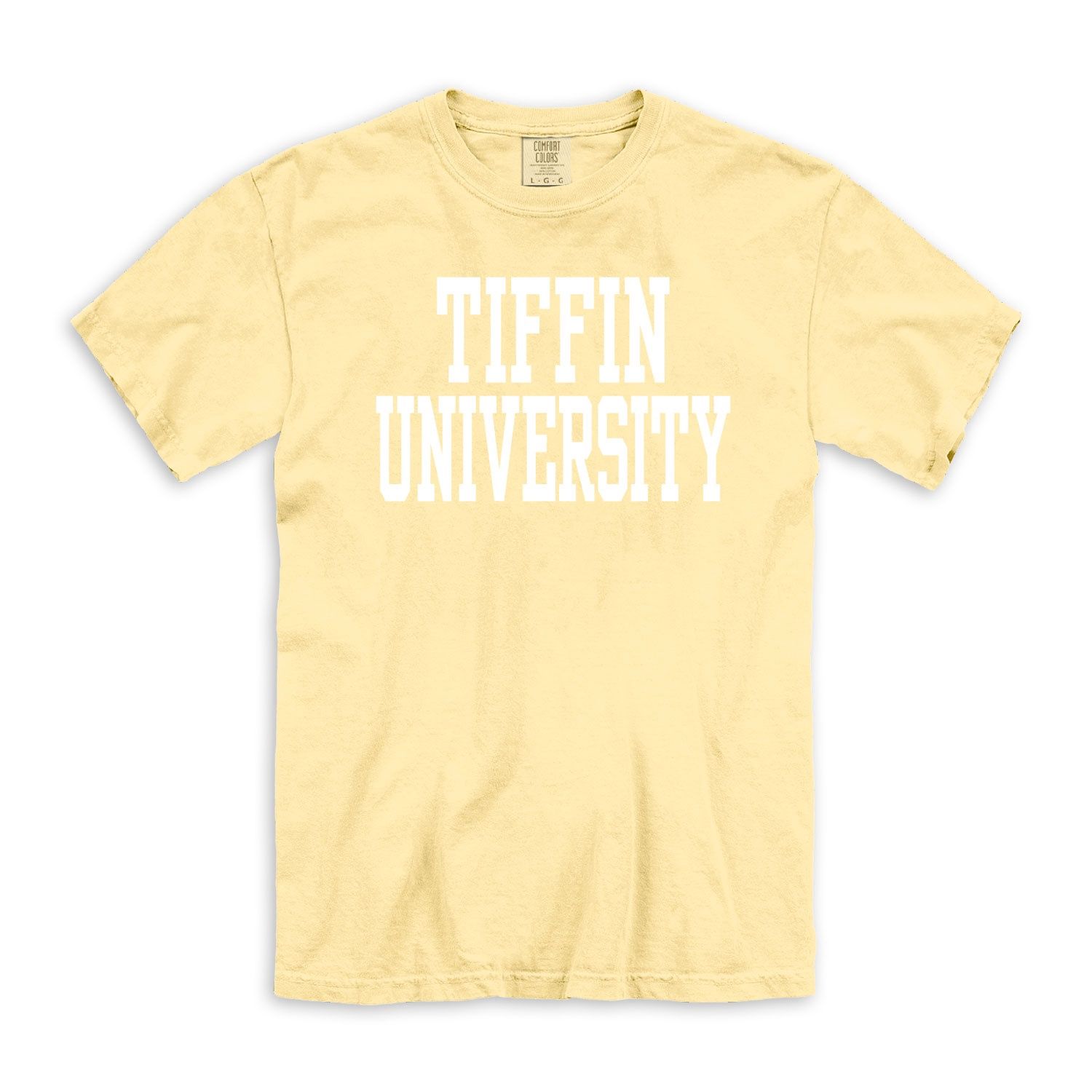 Signature Yellow Pastel Tee, Colour: Yellow, Size: S