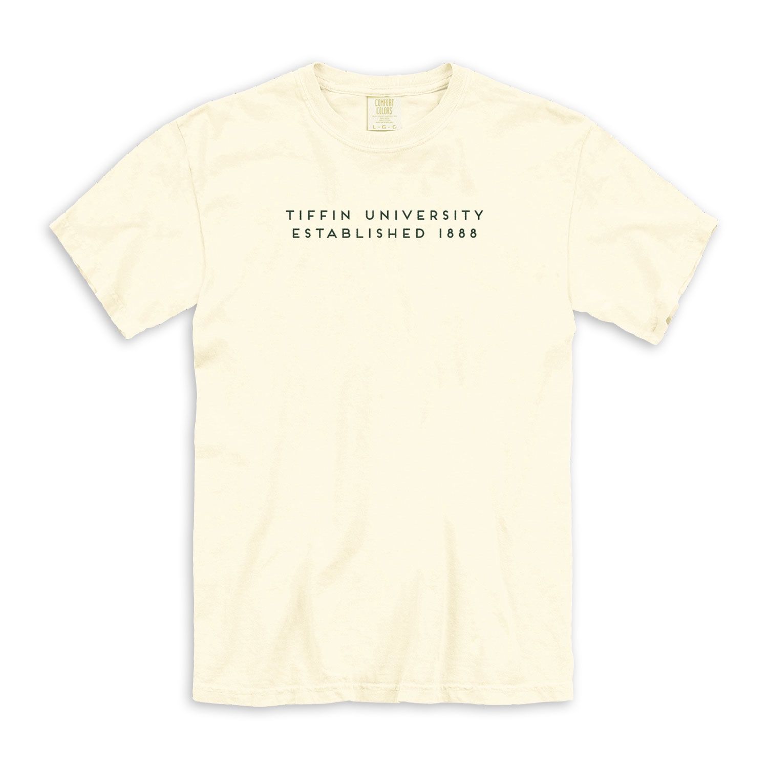 Ivory SS Garment Dyed Tee