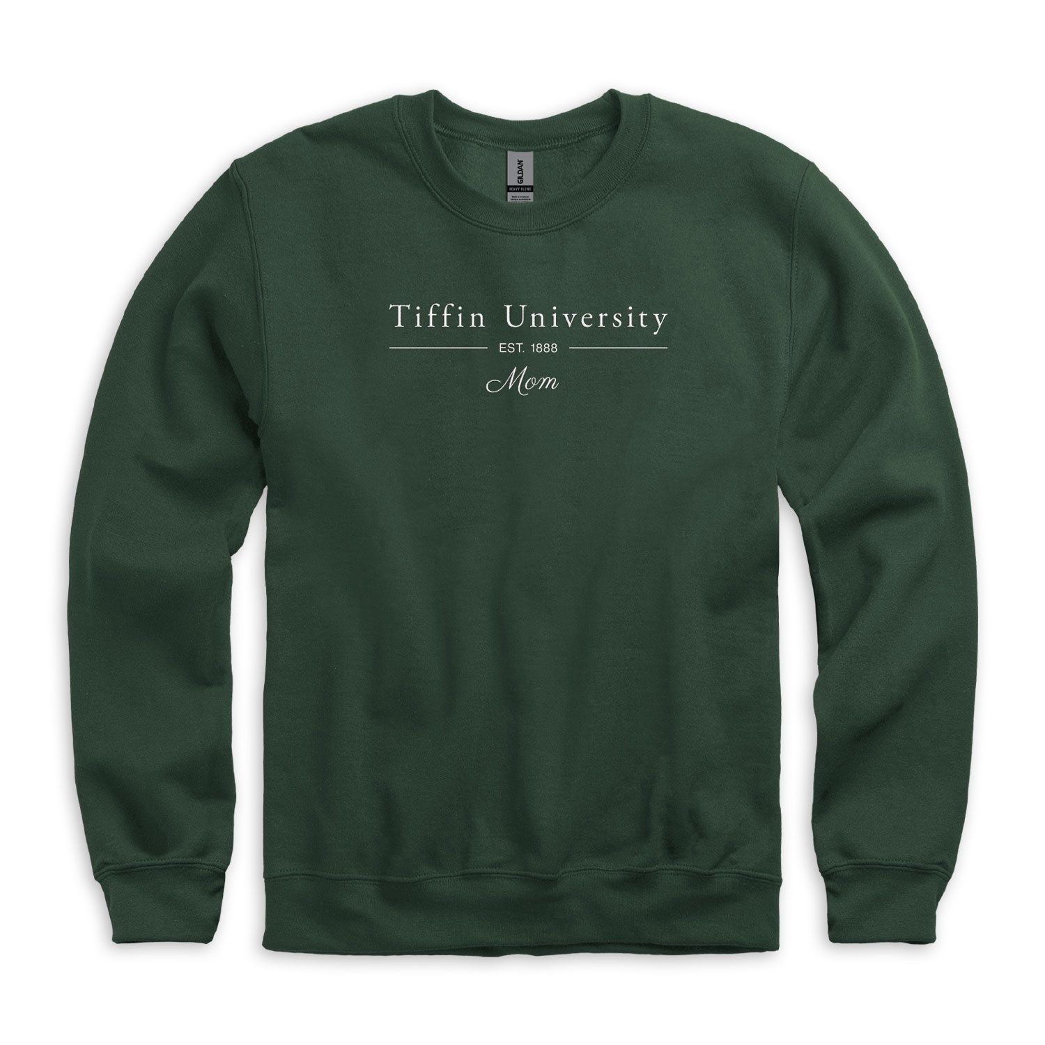 Mom Signature Green Crew Sweatshirt