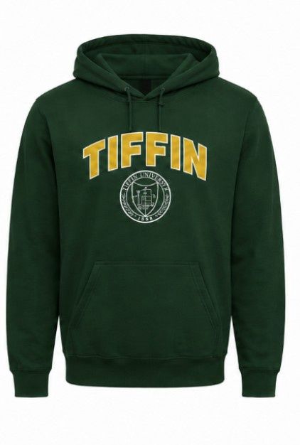 Soft Arch Hooded Sweatshirt, Colour: Green, Size: S