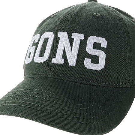GONS Relaxed Twill Strapback Hat – Forest Green