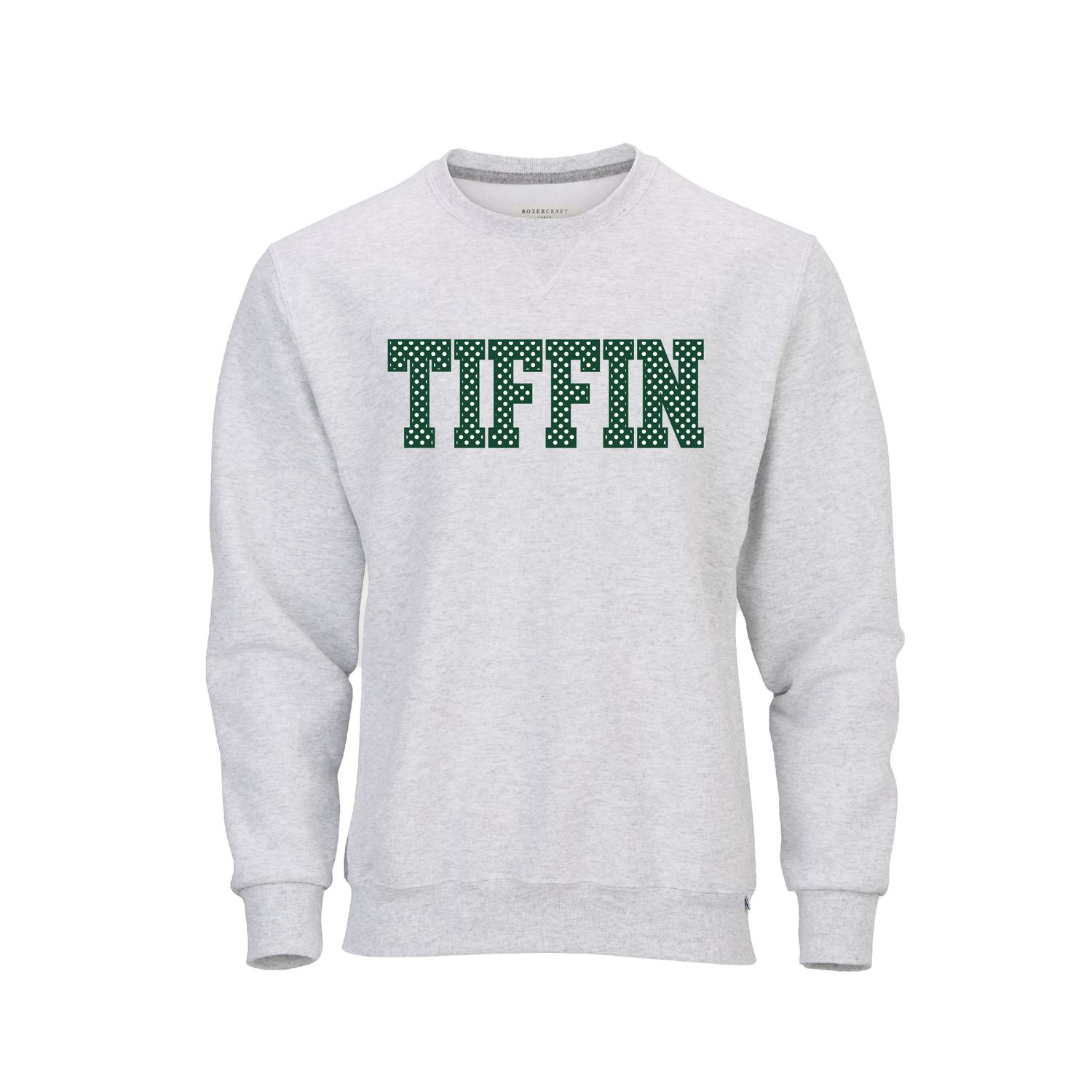 Tiffin Dotted Crew, Colour: Gray, Size: XS