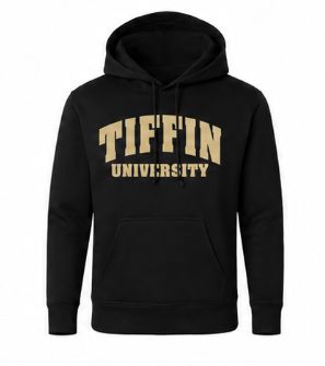 Black Core Fleece Hoodie