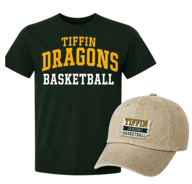 Tiffin Dragons Basketball Set Combo
