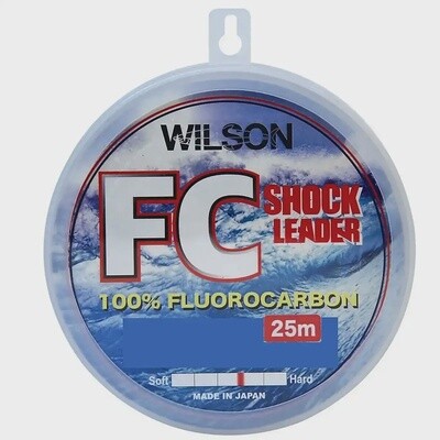 Wilson FC Shock Leader 6lb Flurocarbon. 50m