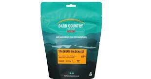 Back Country Cuisine  Freeze Dried Spaghetti Bolognaise