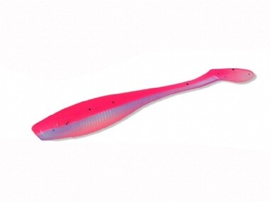 MCARTHY 3&quot;Paddle Tails PINK/PEARL